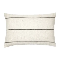 Sigrid cushion cover 40x60 cm, Light beige-black