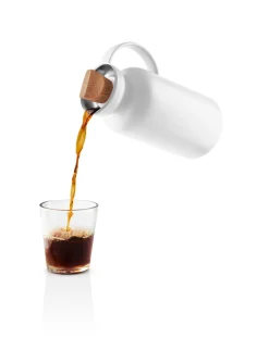 Silhoutte thermos jug 1 L, White