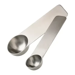 Singles measuring spoon set 2 pieces, Steel