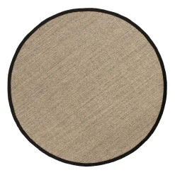 Sisal rug round nature, Ø150 cm