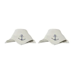 Sjösala cotton napkin 40x40 cm 2-pack, Beige