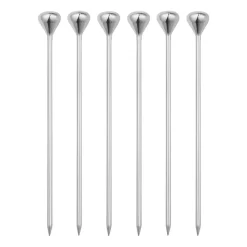 Sky cocktail stick 6-pack, Stainless steel