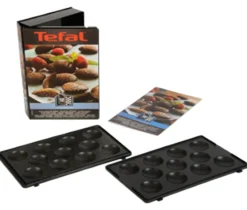 Snack Collection cookie plates for sandwich grill, Black