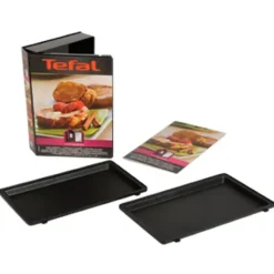 Snack Collection French toast plate for sandwich grill, Black