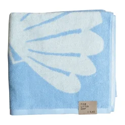 Snäcka bath towel 70x140 cm, Blue