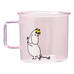 Snorkmaiden glass mug 35 cl, Pink
