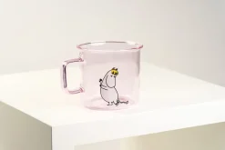 Snorkmaiden glass mug 35 cl, Pink