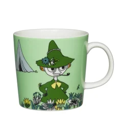 Snufkin Moomin mug, green
