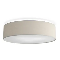 Soft ceiling lamp Ø60 cm, White wool