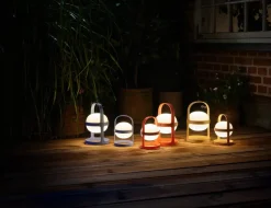 Soft Spot solar lamp sky blue, 18.5 cm