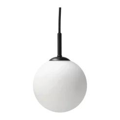 Solar pendant D15 cm, Frosted white