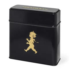 Solstickan coffee filter jar 15.4x17 cm, Black-gold