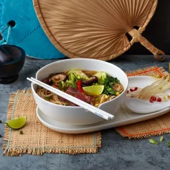 Soup Passion chop sticks, porcelain