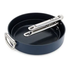 Space non-stick frying pan 2 pieces, Blue