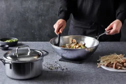 Specialties 5 wok pan stainless steel 5-ply, Ø30 cm