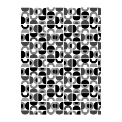 Spiral Dance Fabric, Grey