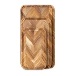 Spring chopping board acacia, Large, 27x50 cm
