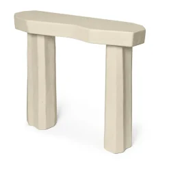 Staffa console table 33,4x100,8x85 cm, Ivory