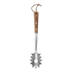 Stainless steel pasta server 34 cm, Beech