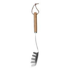 Stainless steel pasta server 34 cm, Beech