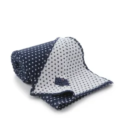 Star bedspread, Navy, 260x240