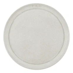 Staub New White Truffle dinner plate, Ø26 cm