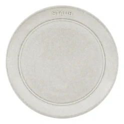 Staub New White Truffle small plate, Ø15 cm