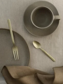 STELLA dessert fork champagne 4-pack, 15,5 cm