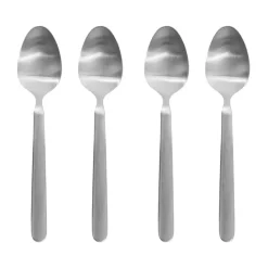 STELLA espresso spoon silver 4-pack, 11 cm