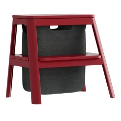 Step it up stool, ruby red