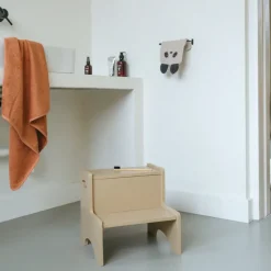 Step Up children's stool, Beige