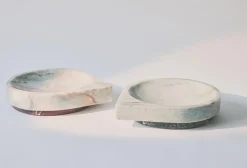 Stilla decorative bowl, Dusty green-forest