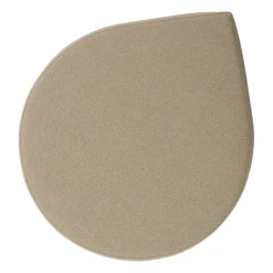 Stilla pouf bouclé, Taupe