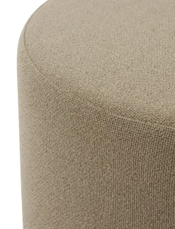 Stilla pouf bouclé, Taupe