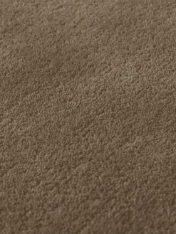 Stille tufted rug round, Ash Brown Ø240 cm