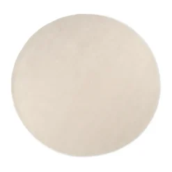 Stille tufted rug round, Off-white Ø240 cm