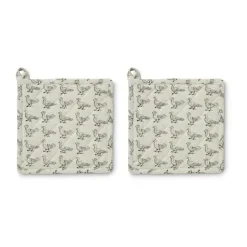 Stina Pot Holder 20x20 cm 2-pack, Beige