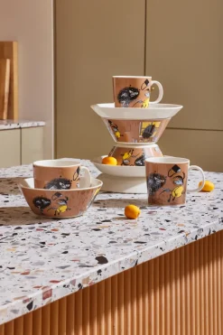 Stinky in action Moomin bowl, Brown