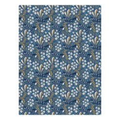 Stjärnspeja oilcloth, Blue