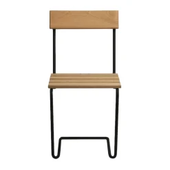 Stol 1 chair, Oiled oak-black