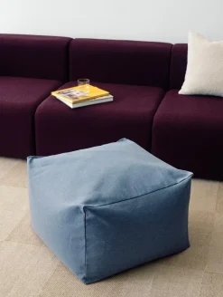 Story pouf 40x49x49 cm, Blue