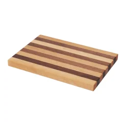 Stribe cutting board bold 25x36 cm, Walnut-oak