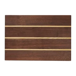 Stribe cutting board fine 25x36 cm, Walnut-ash