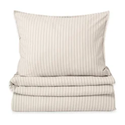 Stripe Mauve bedding set, 140x200 cm/50x70 cm