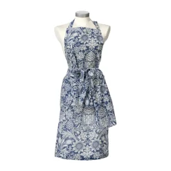 Sunflower apron, Dark denim