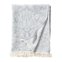 Sunflower cotton throw 140x200 cm, Dark denim
