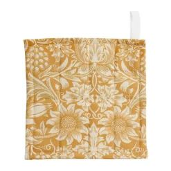 Sunflower oven mitt 20x20 cm, Golden