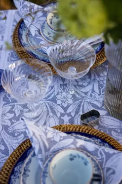 Sunflower table runner 35x140 cm, Blue