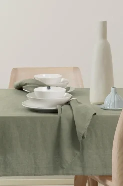 Sunshine napkin 4-pack, Sage