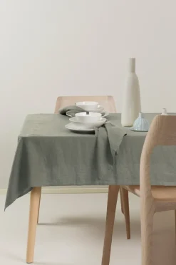 Sunshine tablecloth 145x330 cm, Sage